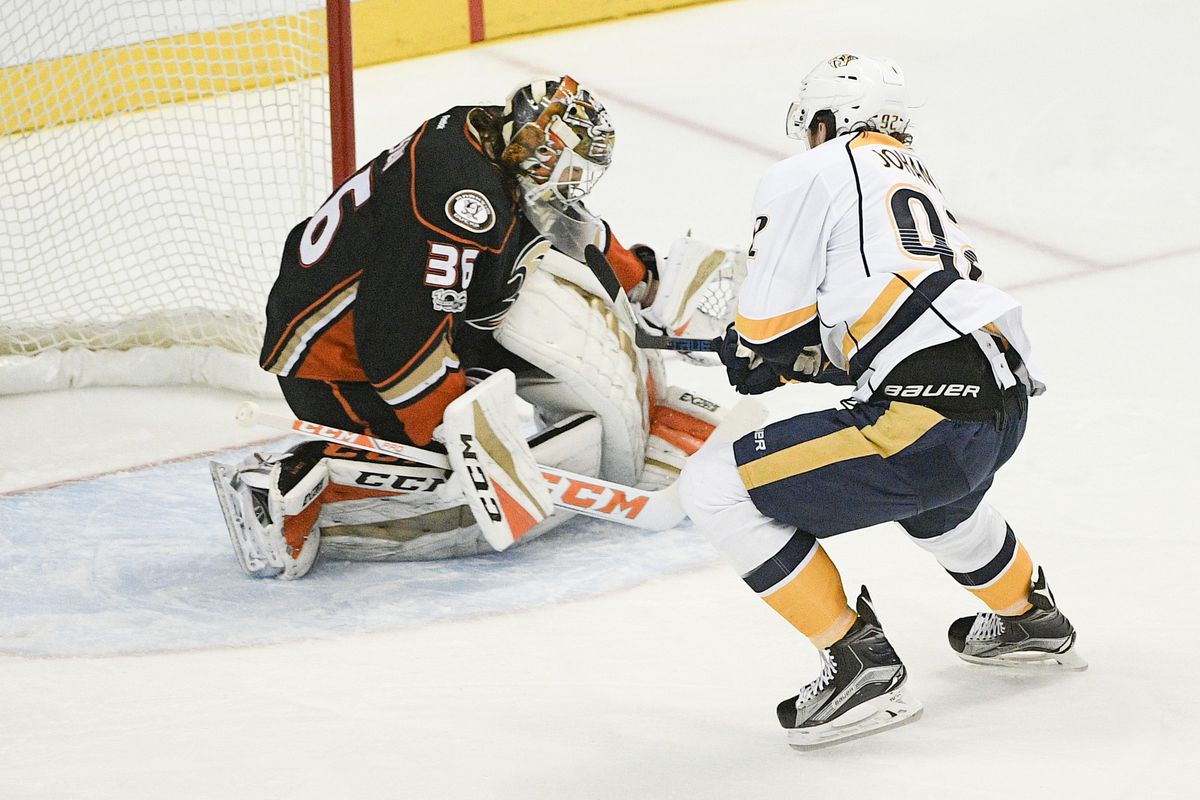 NHL: Stanley Cup Playoffs-Nashville Predators at Anaheim Ducks
