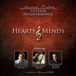 "Hearts and Minds," the new album from the Lyceum Philharmonic Orchestra, features guest artists Jenny Oaks Baker, Dallyn Vail Bayles and Jordan Bluth. It's directed by Kayson Brown.