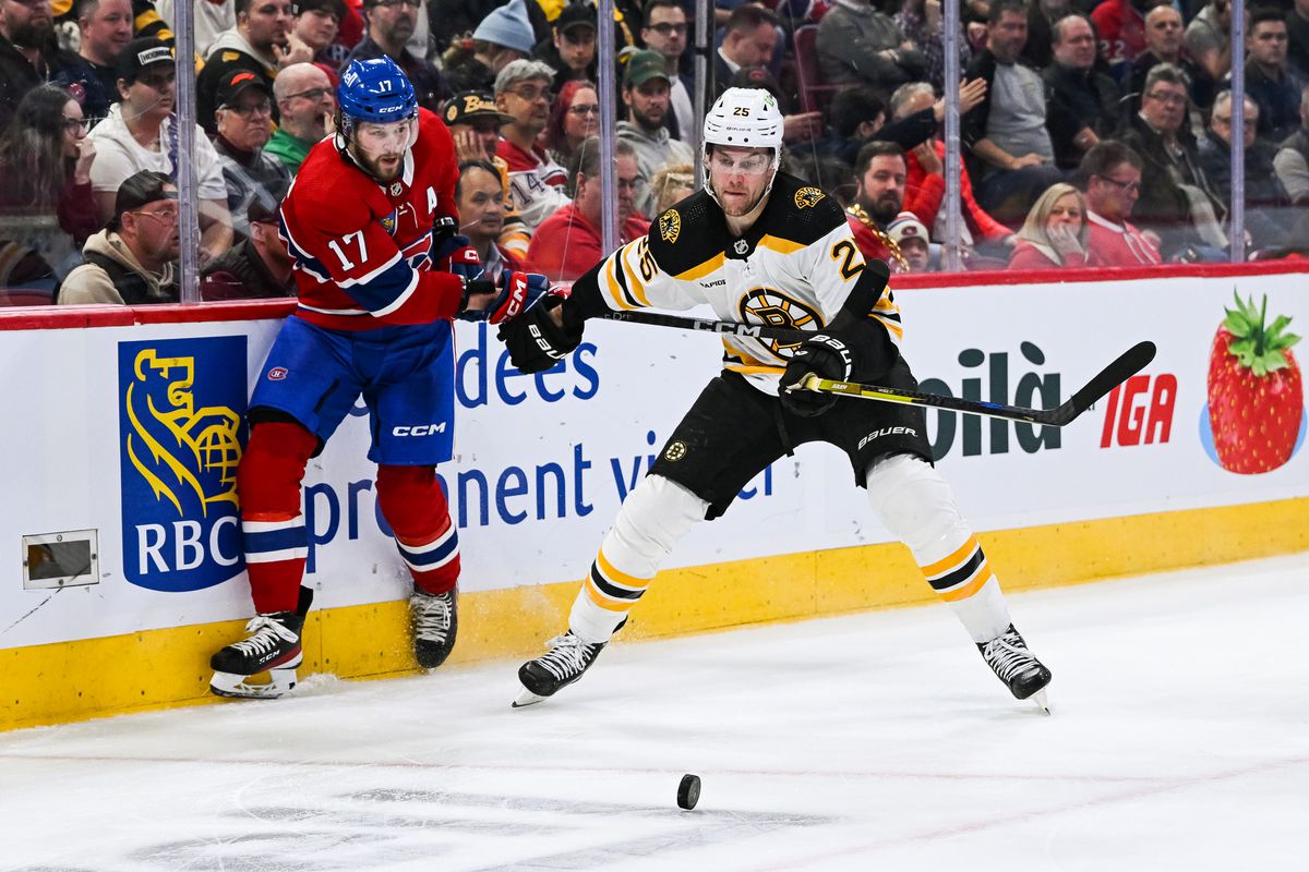 NHL: JAN 24 Bruins at Canadiens