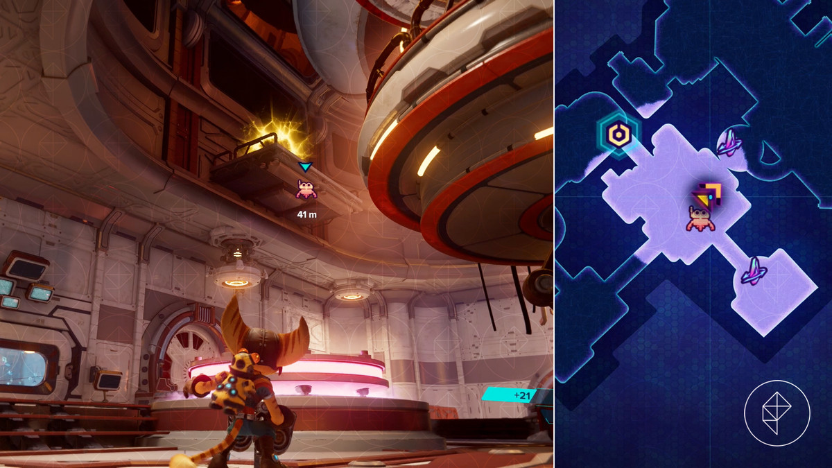 Ratchet &amp; Clank: Rift Apart collectibles guide: Codelion Kedaro Station