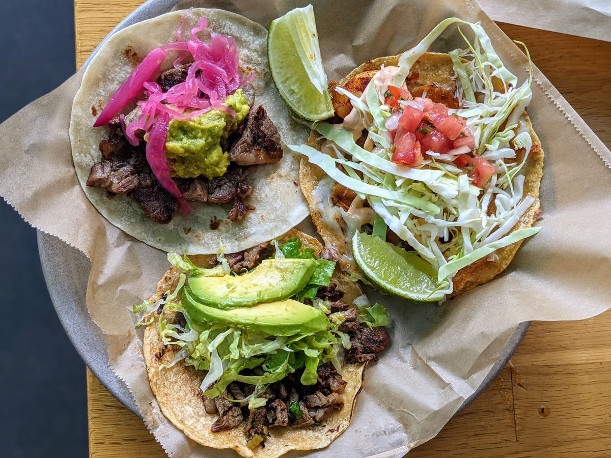 Tacos from Sonoritas Prime in Los Angeles.