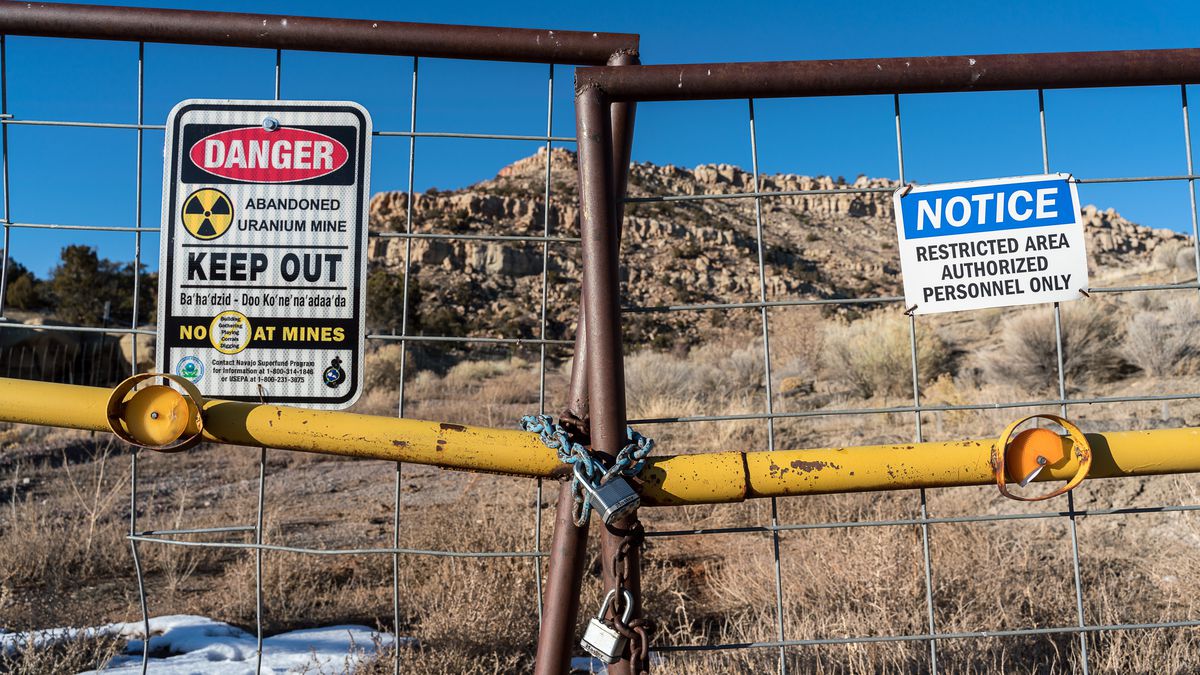 Navajo Nation uranium mining clean-up