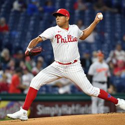 Ranger Suárez, Phillies starting pitcher on Friday