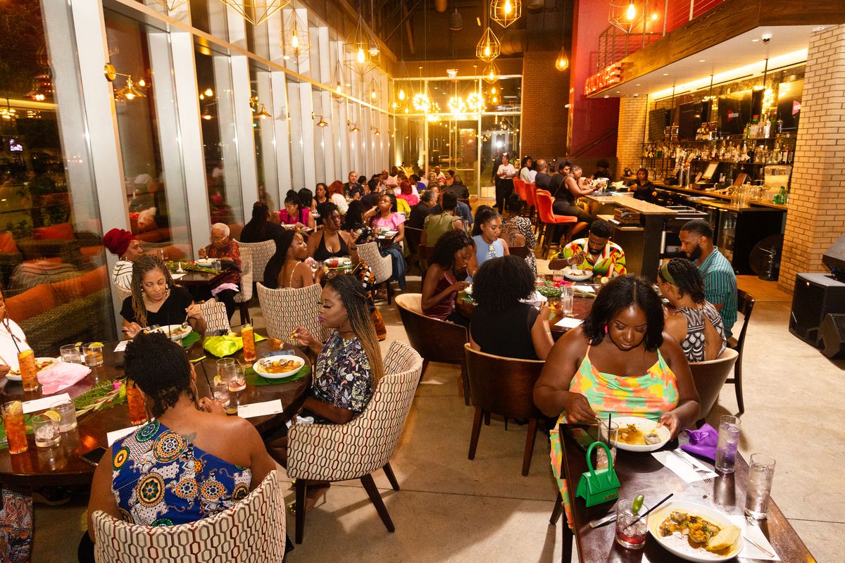 Houstonians gather at Kulture for the&nbsp;Black&nbsp;Chef Table series.