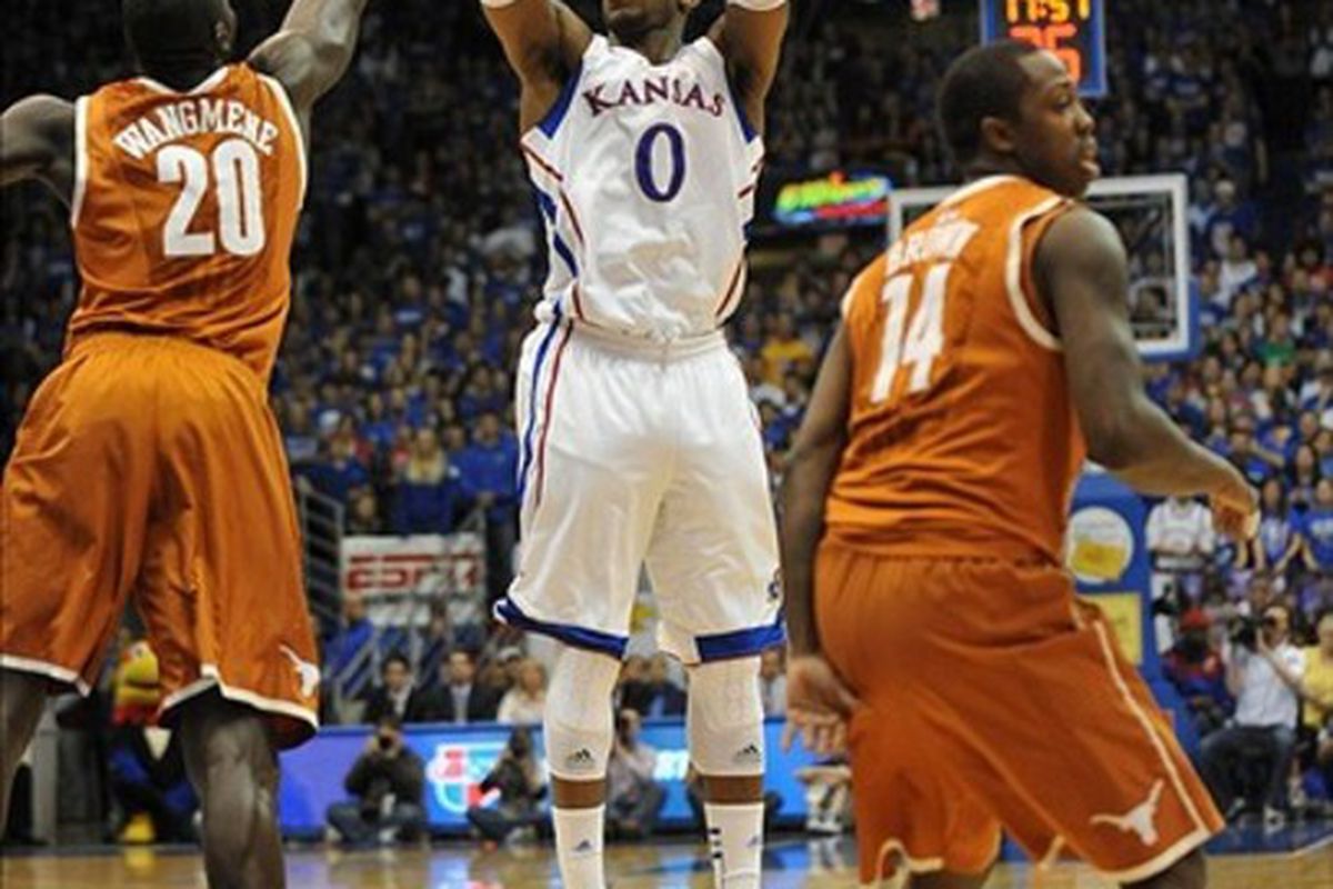 Thomas Robinson dominated the Longhorns after Alexis Wangmene was lost for the game to injury.