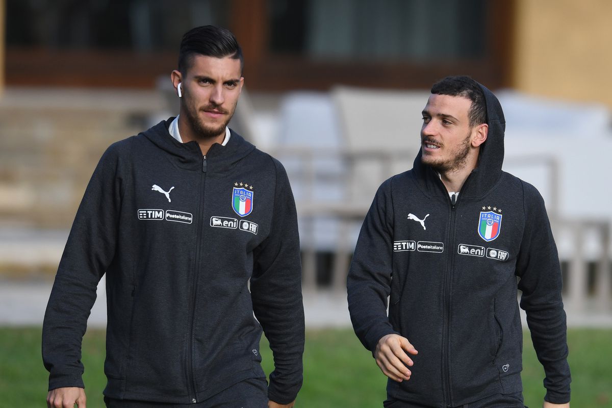 Italy Training Session And Press conference