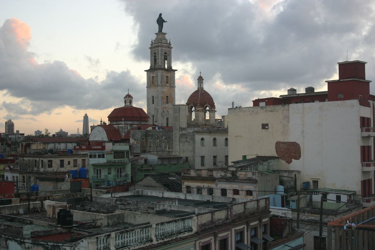 A view of Havana from Huie’s room