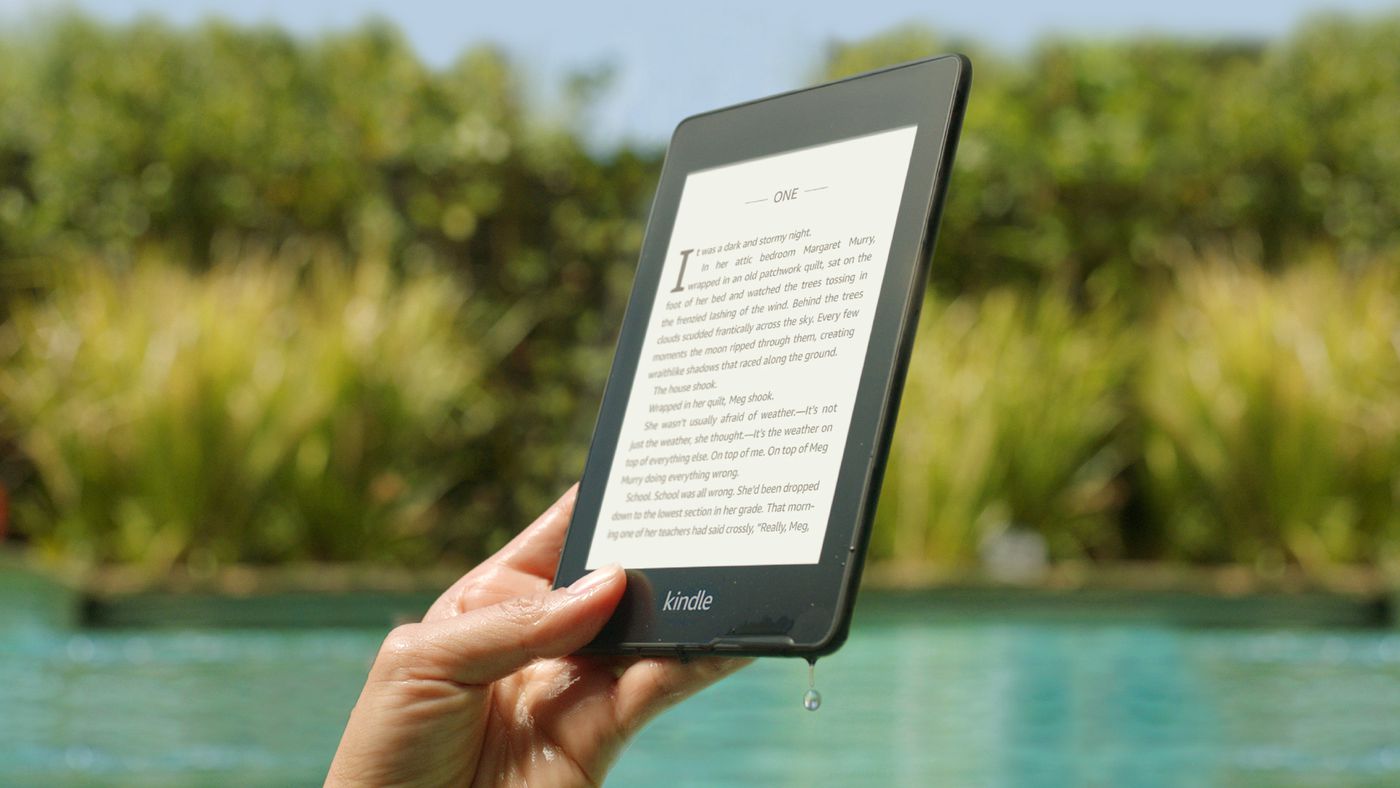 The new Kindle Paperwhite is finally waterproof - The Verge