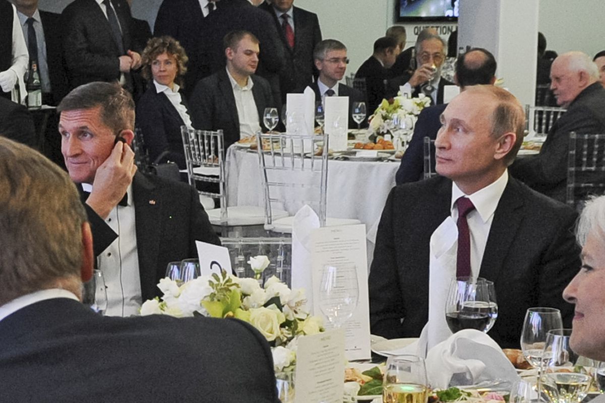 Michael Flynn dines with Vladimir Putin, Jill Stein, others
