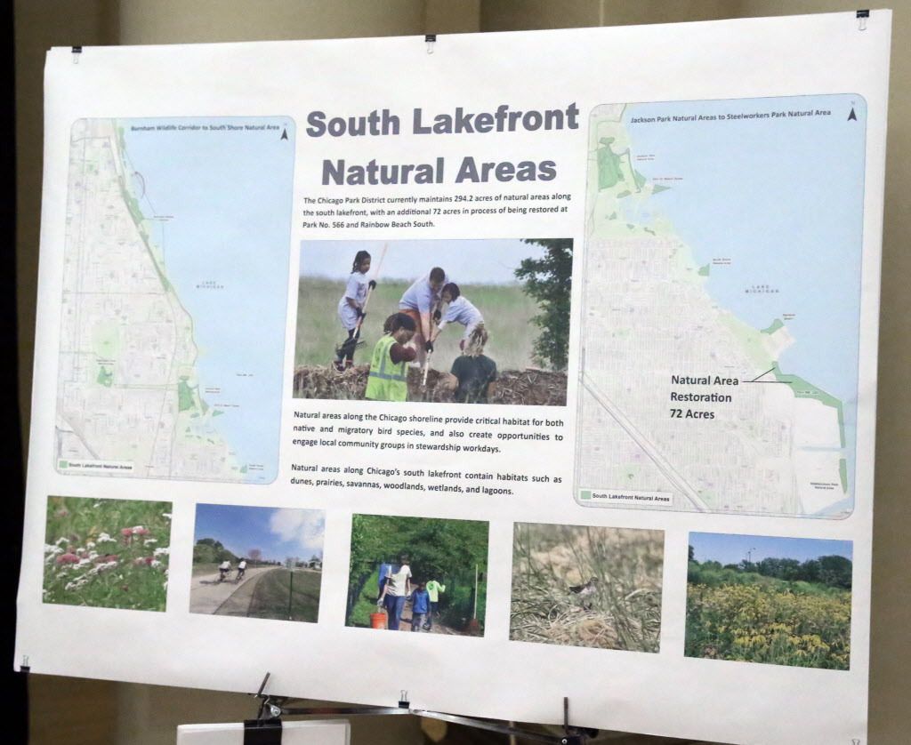 Natural land areas will be preserved during the redesign of golf plans at Jackson and South Shore parks in Chicago. | Kevin Tanaka/For the Sun Times