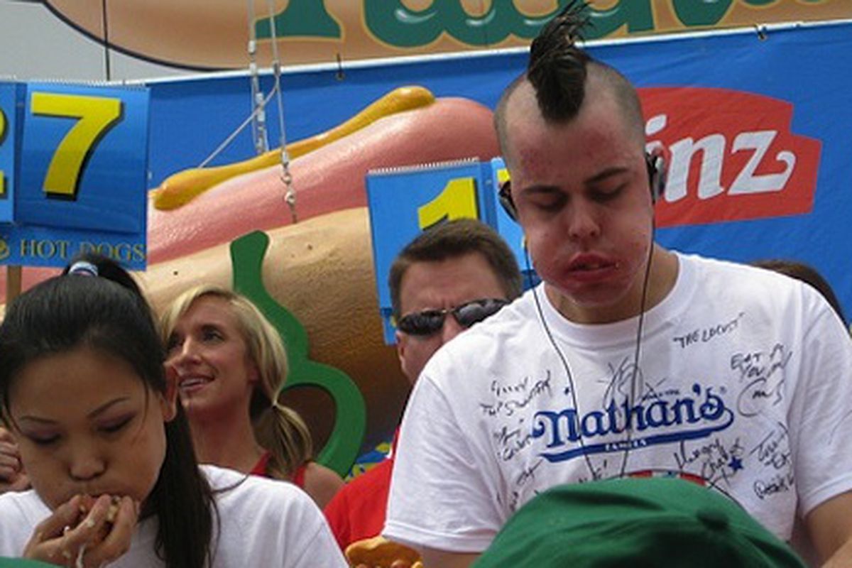 Nathan's Hot Dog-Eating Contest. 