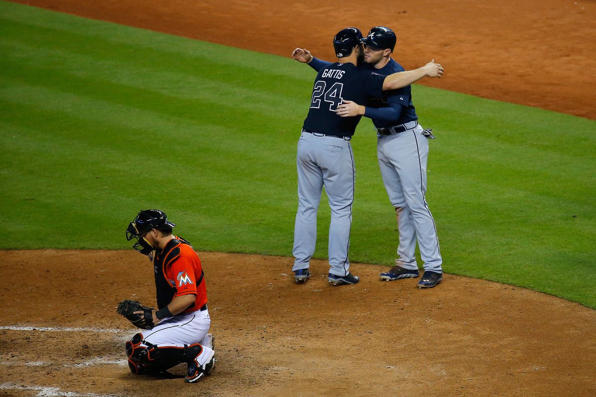 There were plenty of hugs and handshakes for the Braves this weekend.