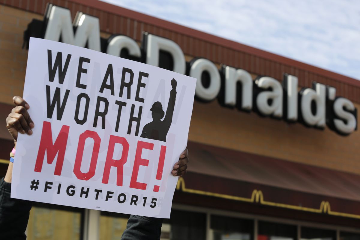 McDonald's Fight for 15 Protests