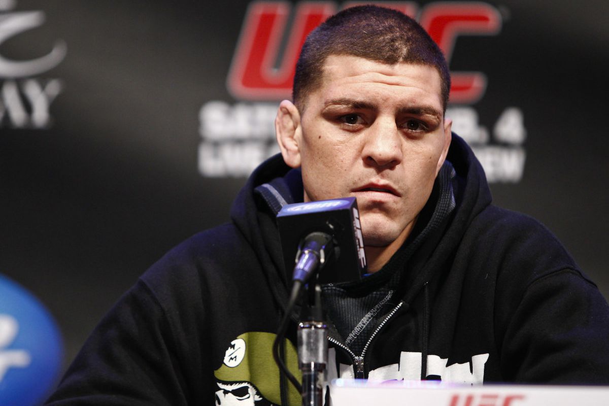 Photo of Nick Diaz by Esther Lin for <a href="http://cdn1.sbnation.com/entry_photo_images/2956086/002_Nick_Diaz_gallery_post.jpg">MMA Fighting</a>.