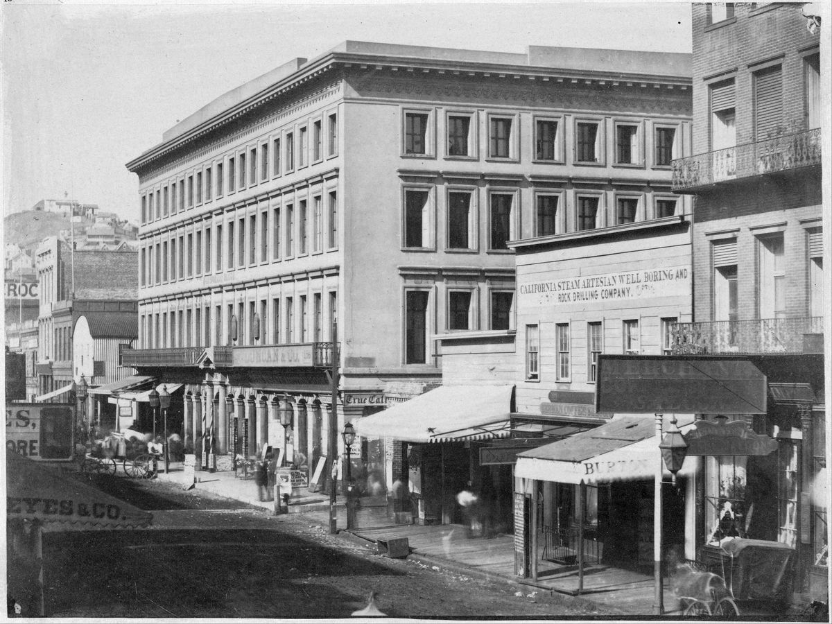 Montgomery Block, circa 1856.