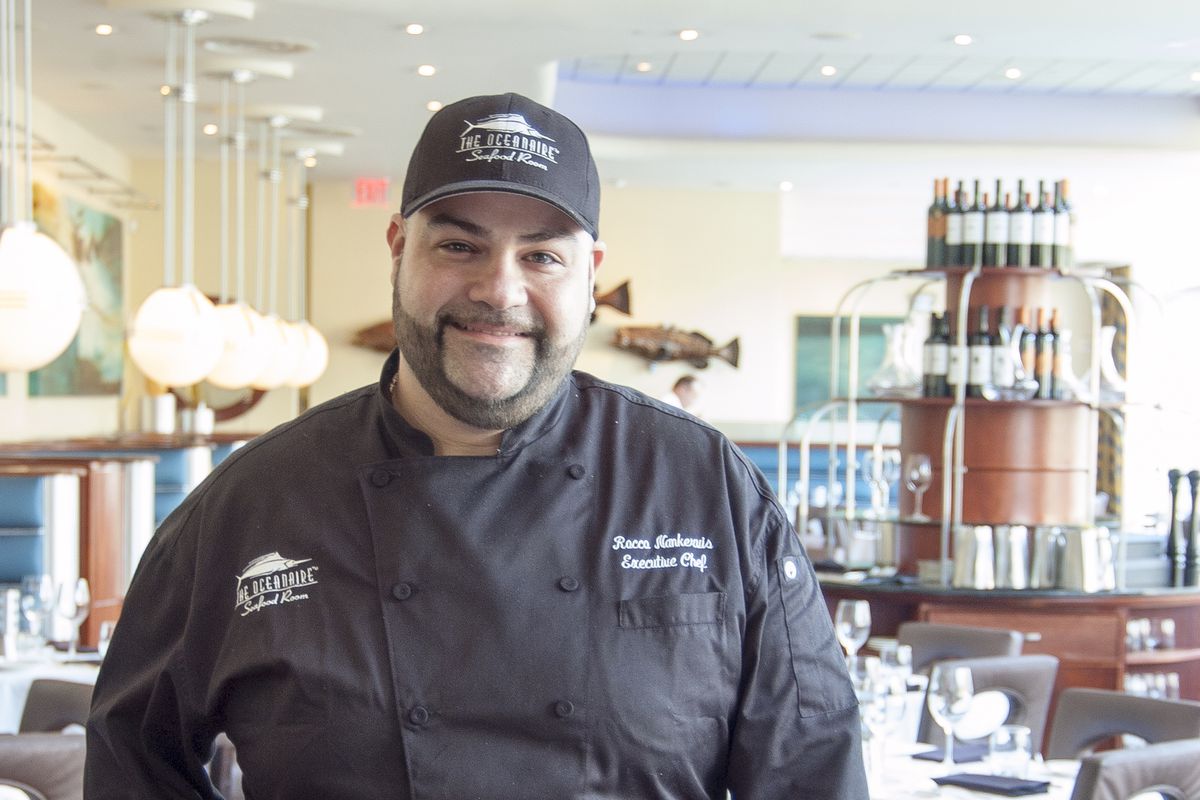 Rocco Nankervis is The Oceanaire's new executive chef.