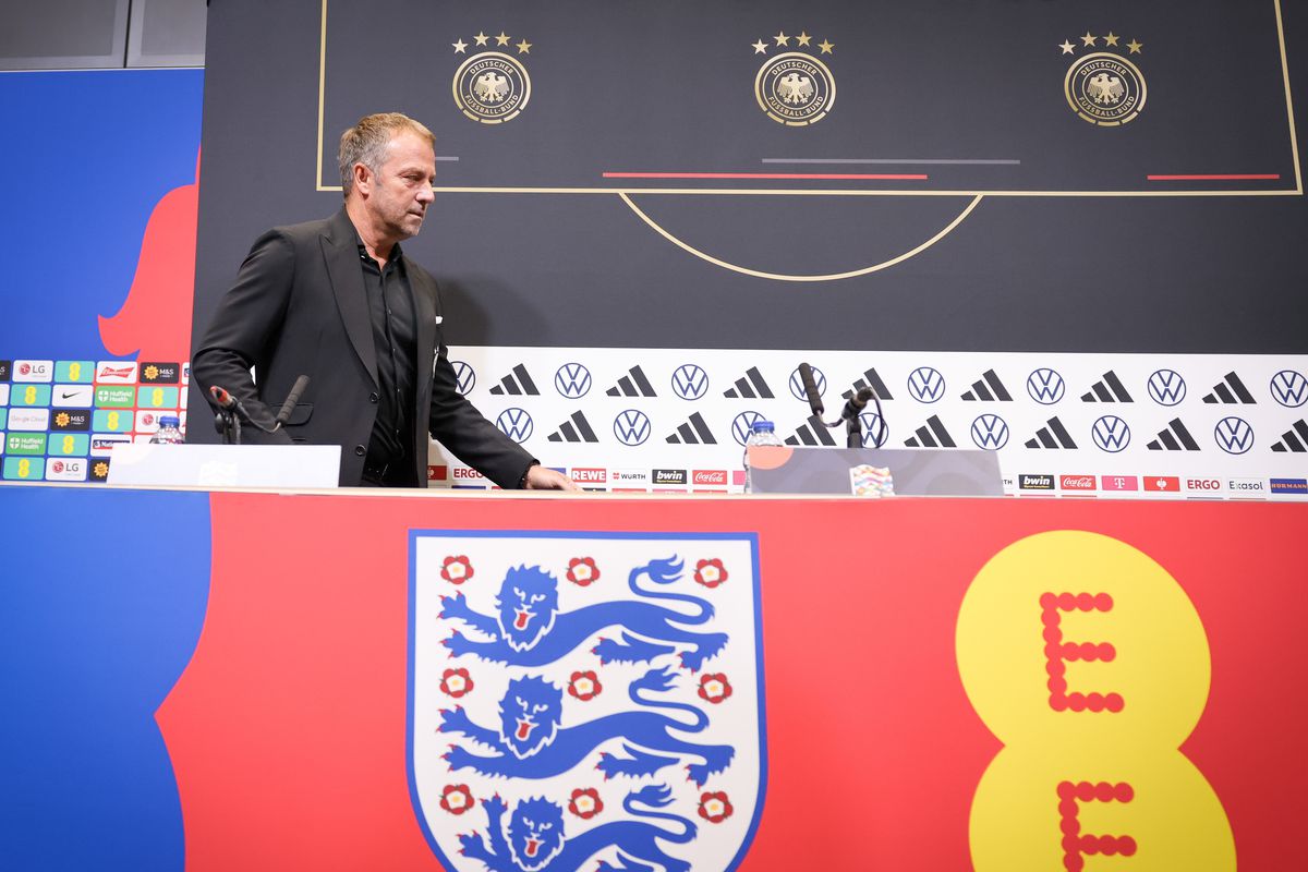 England - Germany - final press conference