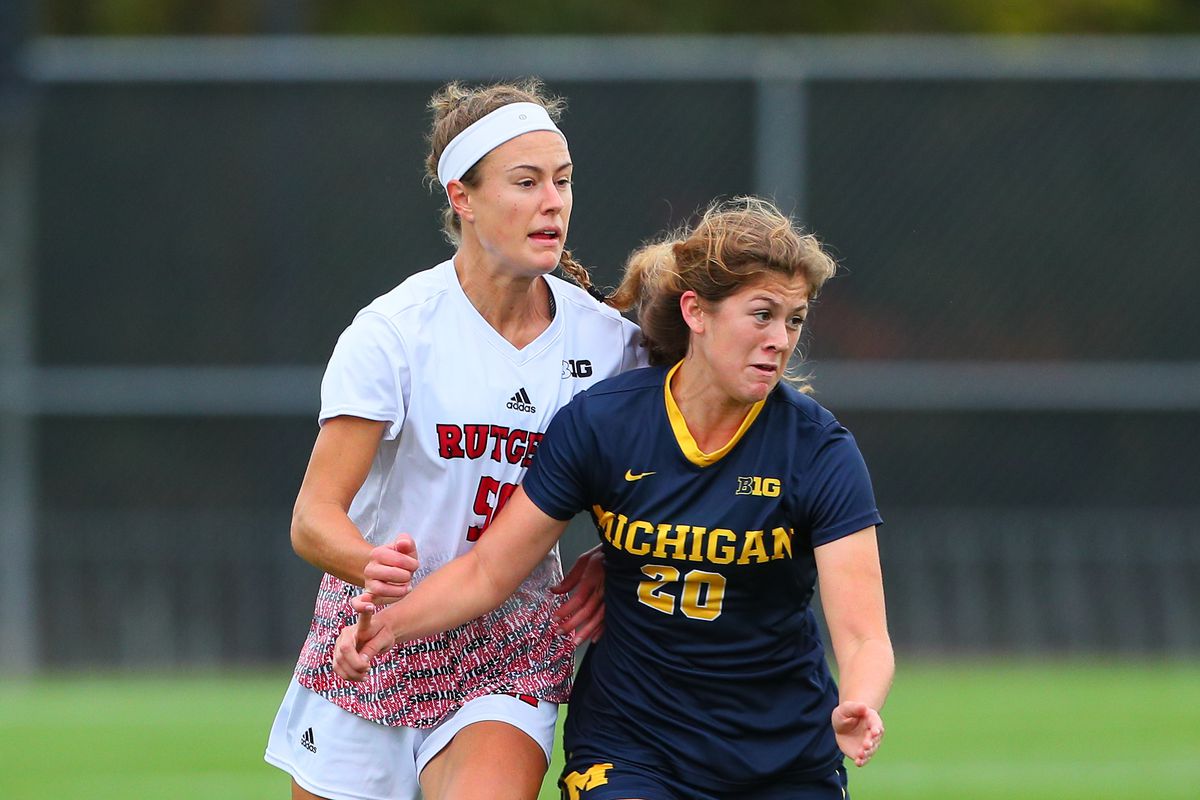COLLEGE WOMENS SOCCER: OCT 25 Michigan at Rutgers