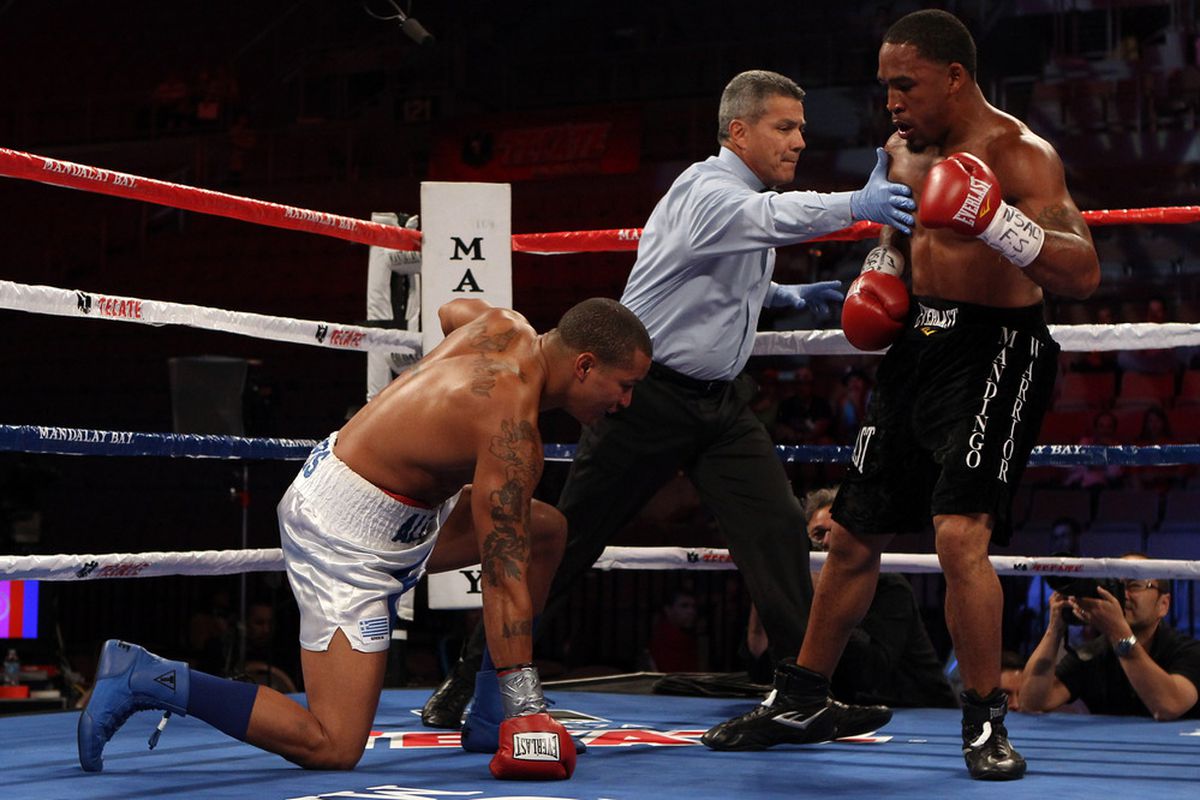 James Kirkland will be fighting a WBC junior middleweight eliminator with Alfredo Angulo on November 5. (Photo by Scott Heavey/Getty Images)