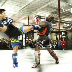 UFC 157 workout photos