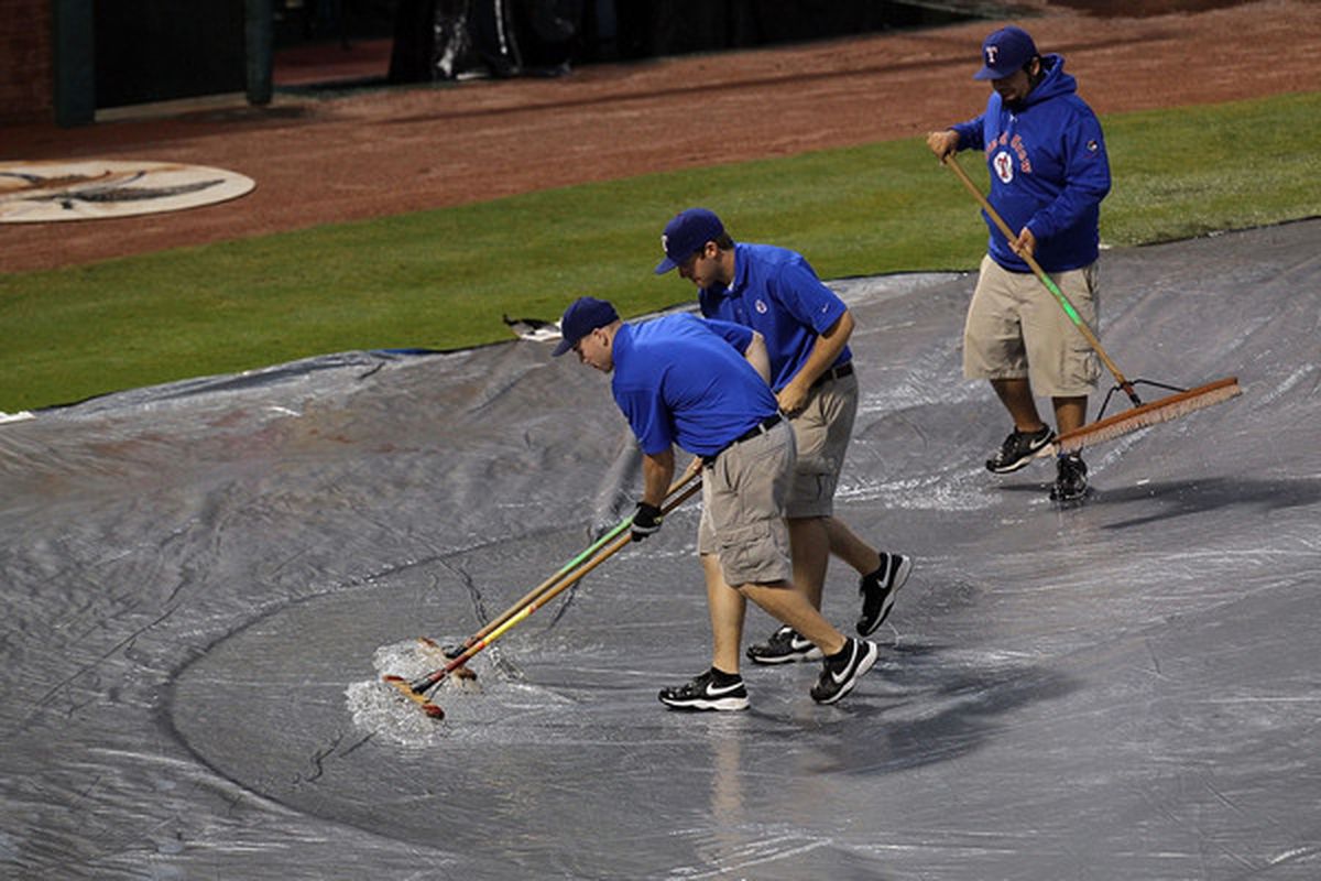 They don't have a top of the line grounds crew like this one in Everett, Washington.  But the league, the home team and the commissioner felt the field was playable. Jody Davis disagreed.