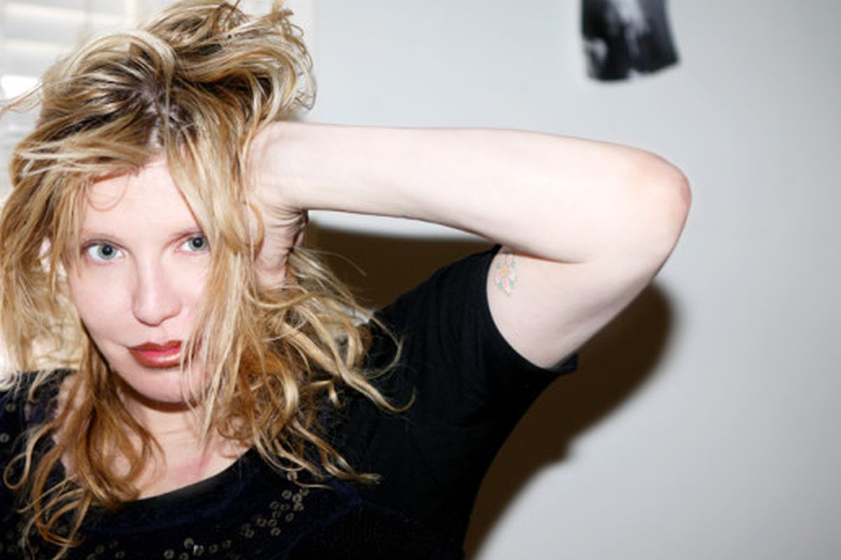 Image by Emily Weiss via <a href="http://intothegloss.com/2013/04/courtney-love/">Into the Gloss</a>
