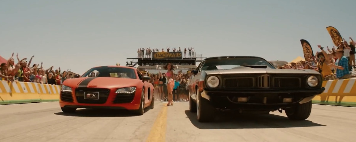 drag race from fast and the furious 6