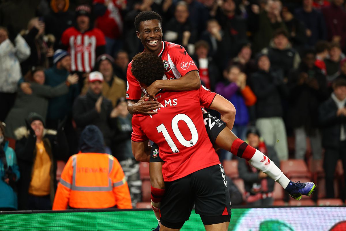 Southampton v Leicester - Premier League, Saints, Che Adams, Nathan Tella, match report