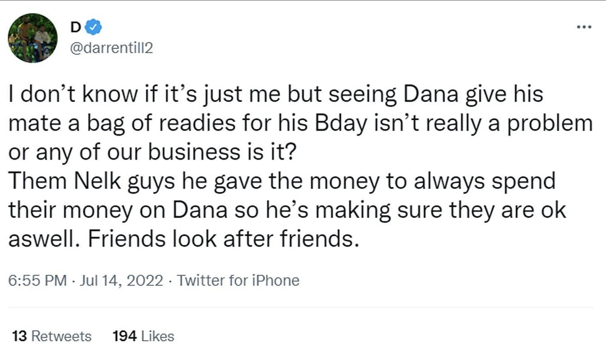 Darren Till défend le cash bash NELK de Dana White, supprime à la hâte Twitter (encore)