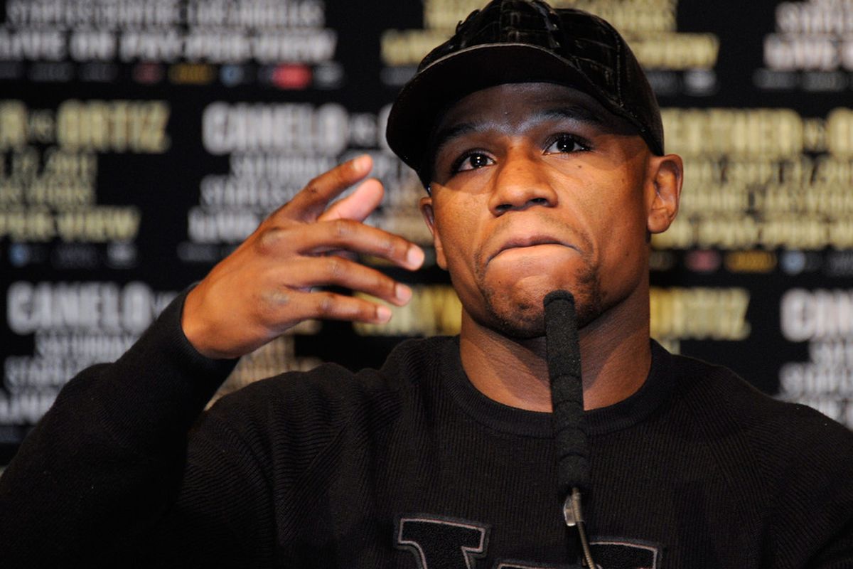 Floyd Mayweather Jr is back on May 5, but who will he fight? (Photo by Ethan Miller/Getty Images)