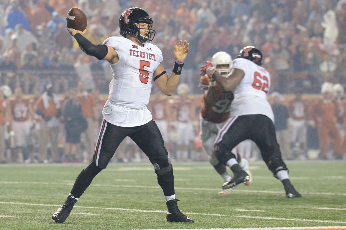 Can this guy lead Texas Tech to a big upset against LSU? Maybe.