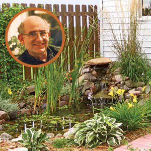 <p>Dan Gibbon wanted to make his pond as natural as possible.</p>