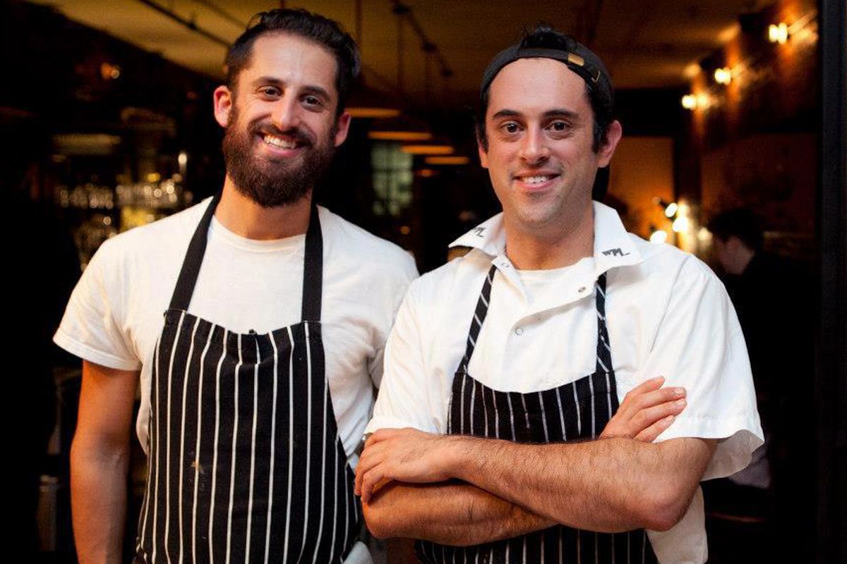 Chefs Eli Sussman and Max Sussman. 