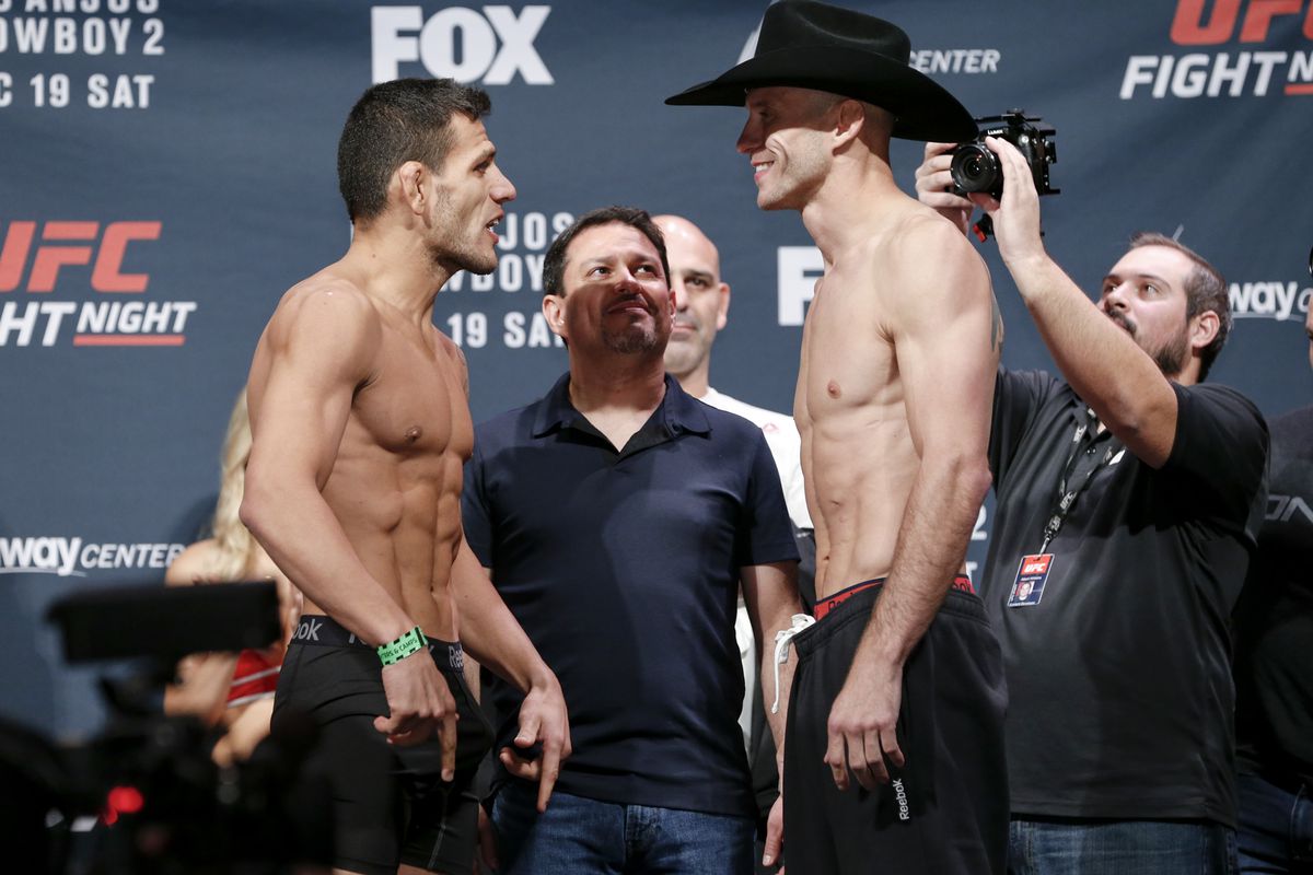 Rafael dos Anjos faces Donald Cerrone in the UFC on FOX 17 main event Saturday night.