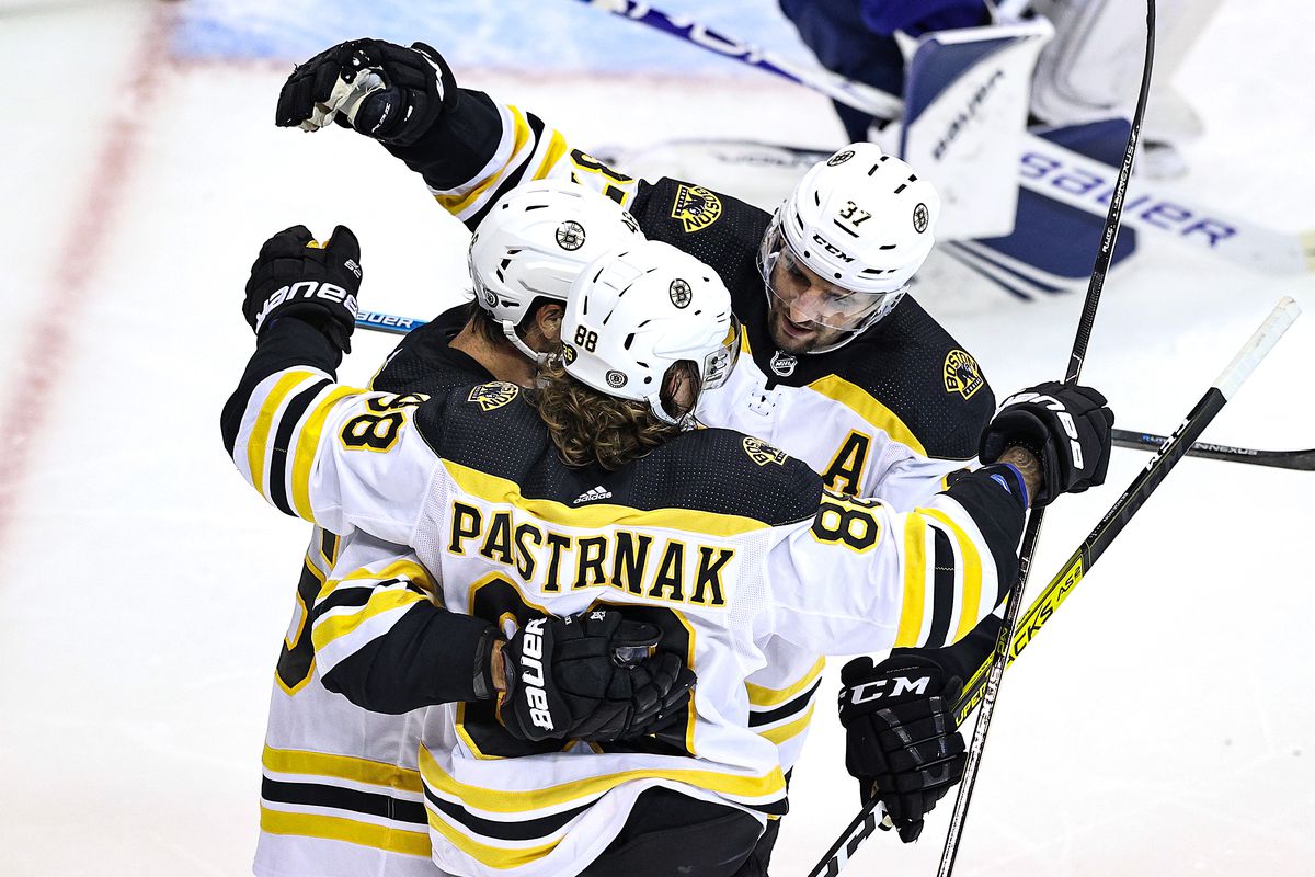 Boston Bruins v Tampa Bay Lightning - Game One