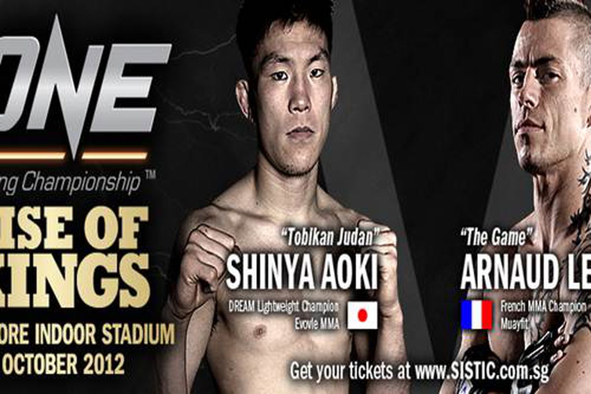 ONE FC: "RISE OF KINGS" poster pic courtesy of ONE FC.
