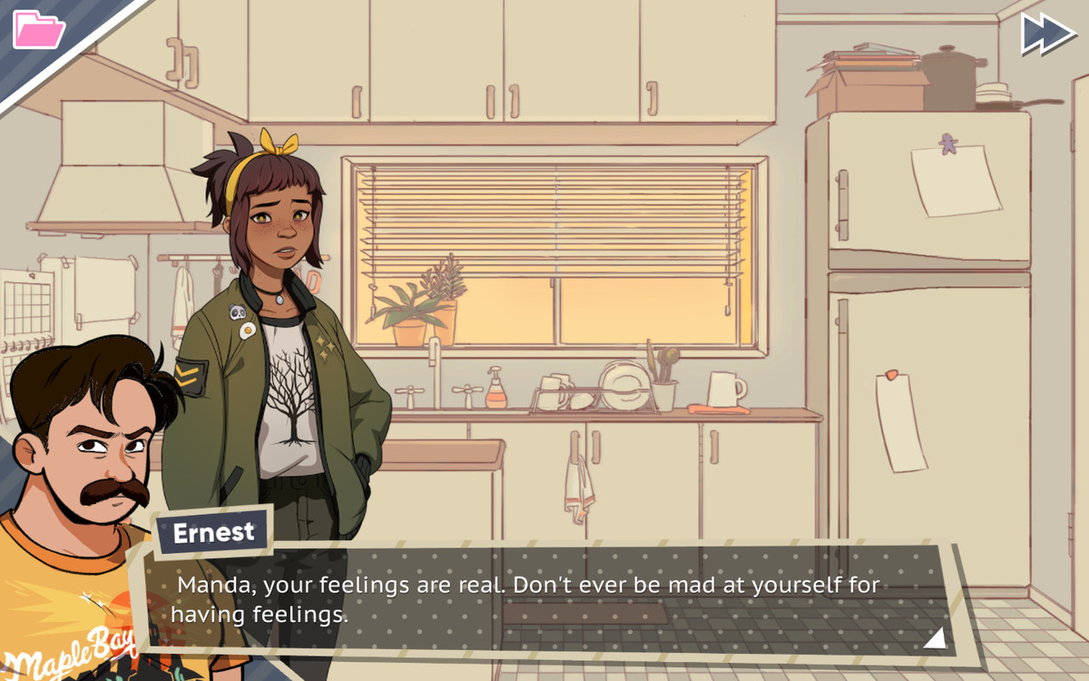 In Dream Daddy, you can be a good dad.