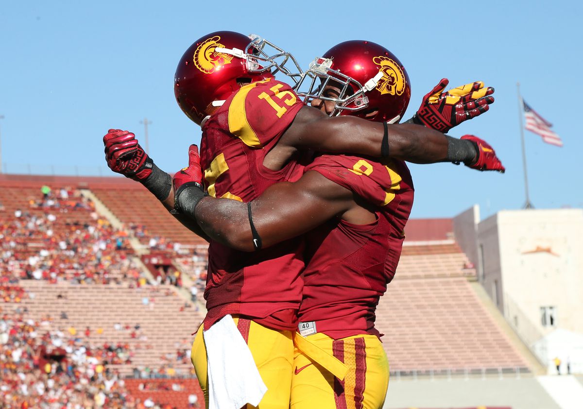 JuJu Smith and Nelson Agholor