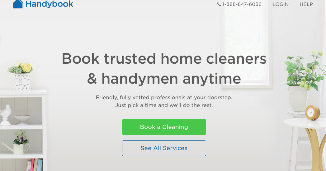 On-Demand Cleaning Service Handybook Raises $30 Million - Vox