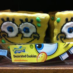 Spongebob Decorated Cookies