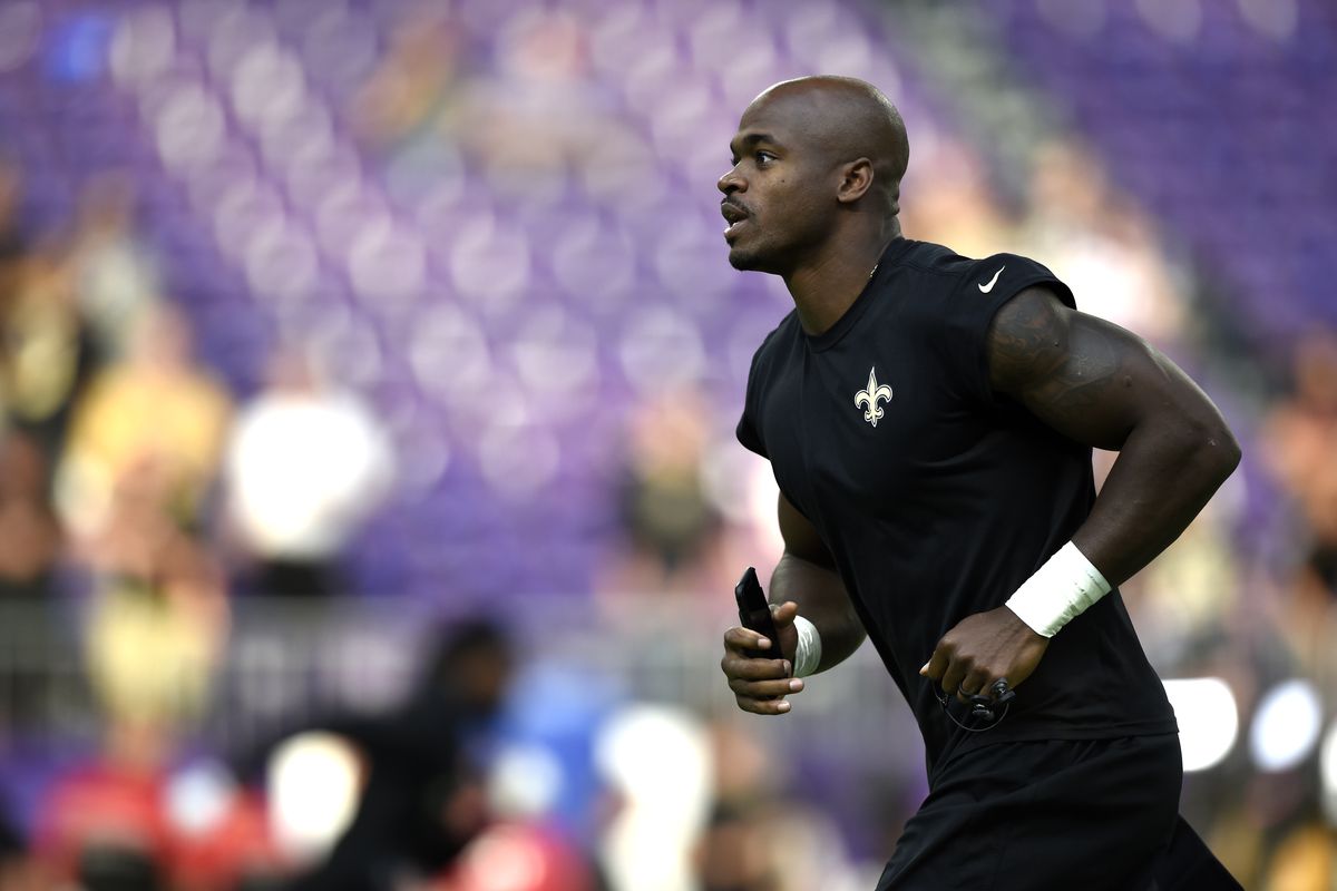 Adrian Peterson New Orleans Saints Game Jersey