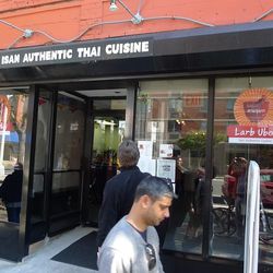 <a href="http://ny.eater.com/archives/2013/10/a_first_look_at_cutrate_isaan_thai_cafe_larb_ubol.php">A First Look at Isaan</a>