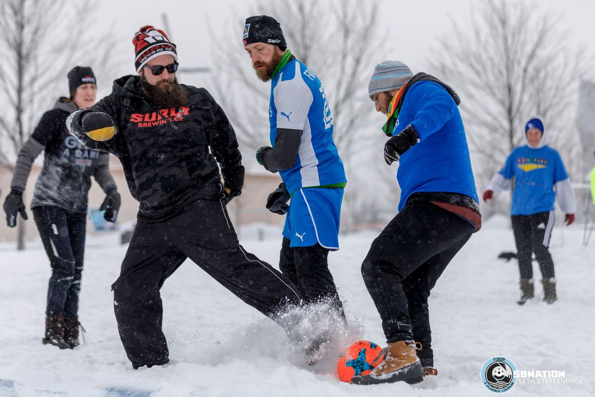 February 9, 2020 - Saint Paul, Minnesota, United States - Scenes from the 3rd annual Surly Boot Soccer Tournament at Allianz Field. 
