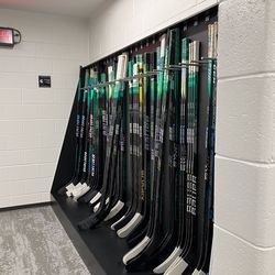 MSU hockey sticks