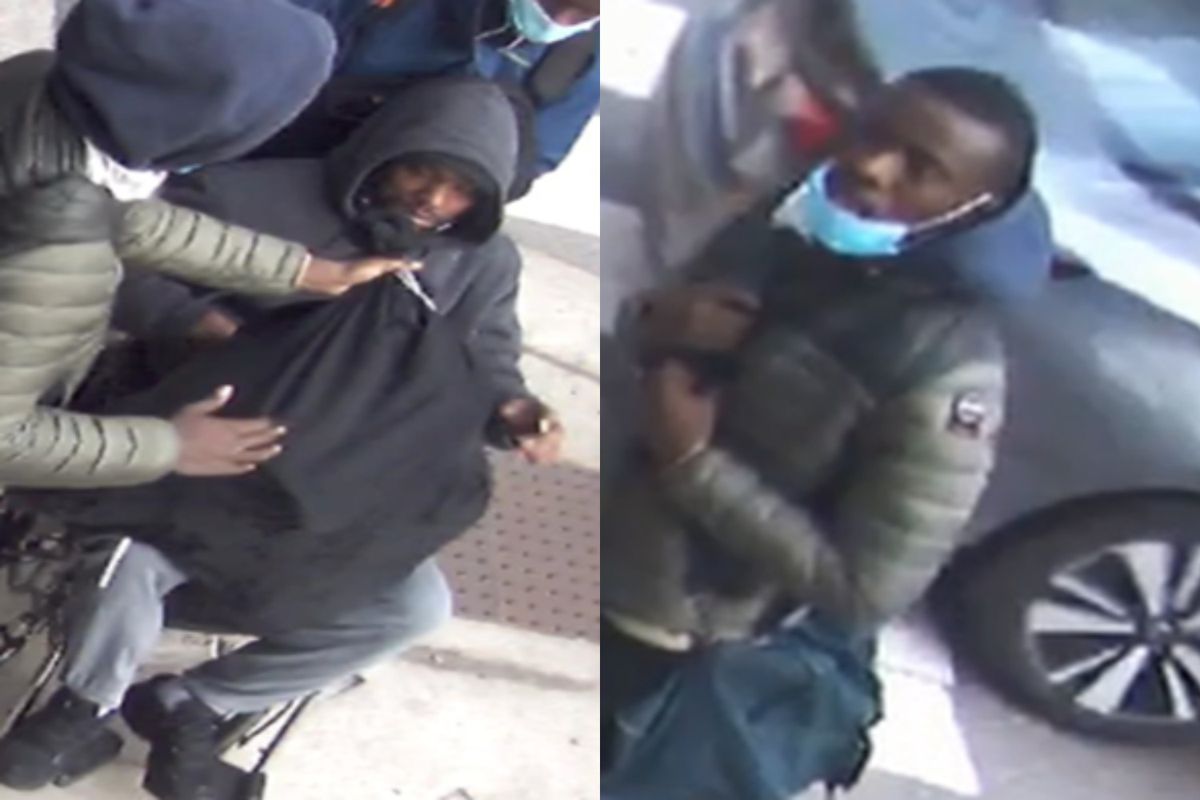 Police say these men are wanted for robbing someone Nov. 24 at the CTA Red Line Grand station.