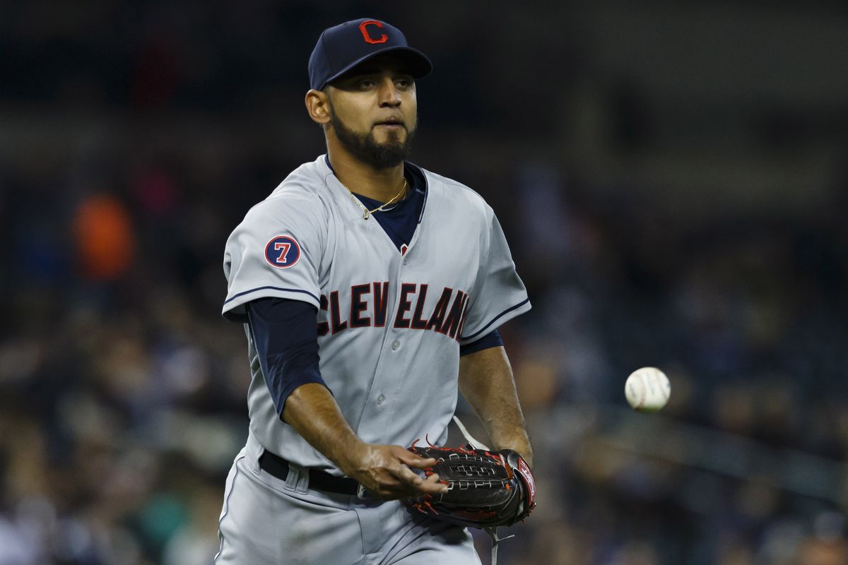 Danny Salazar lobs one in for another homer.