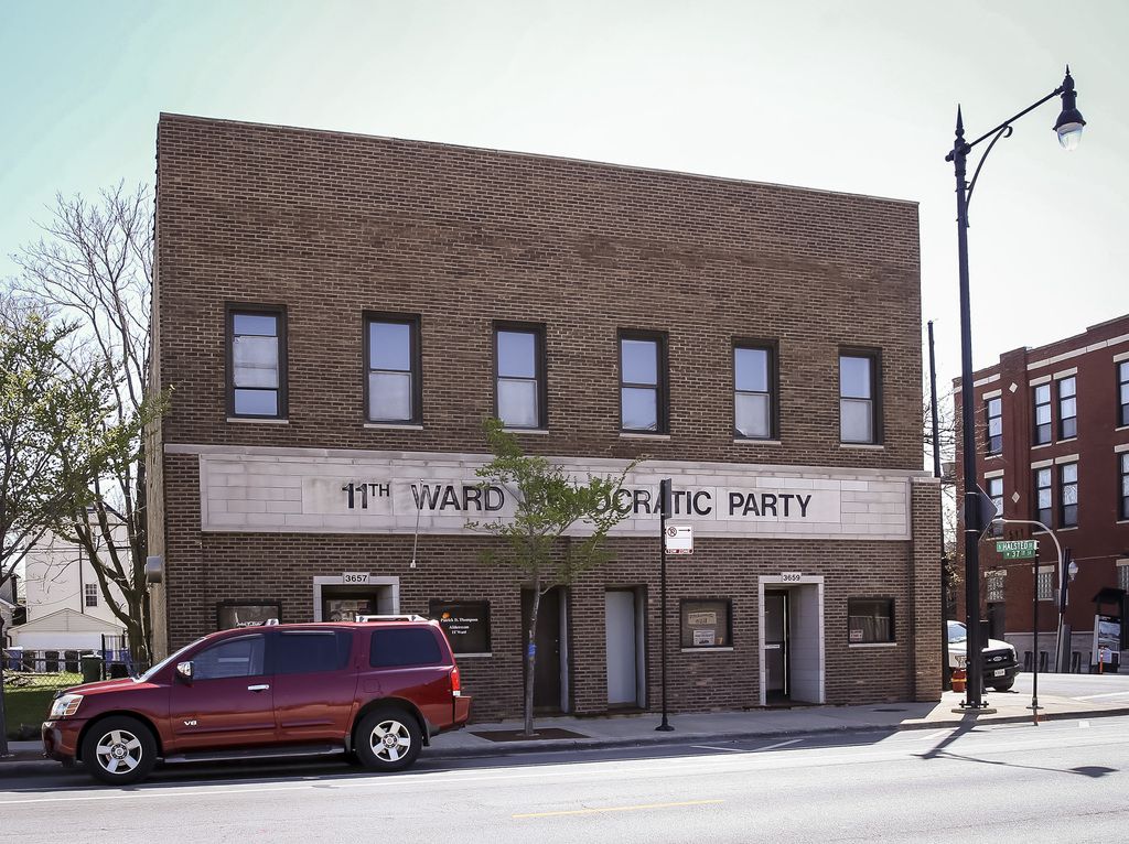 The 11th Ward Regular Democratic Organization headquarters at 3659 S. Halsted St. | Kevin Tanaka / Sun-Times