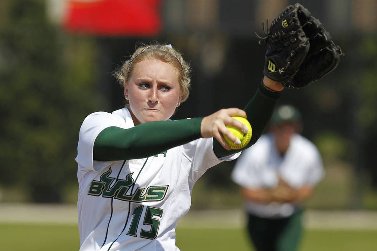 Lindsey Richardson and the rest of the USF softball team will be without their coach on Thursday.