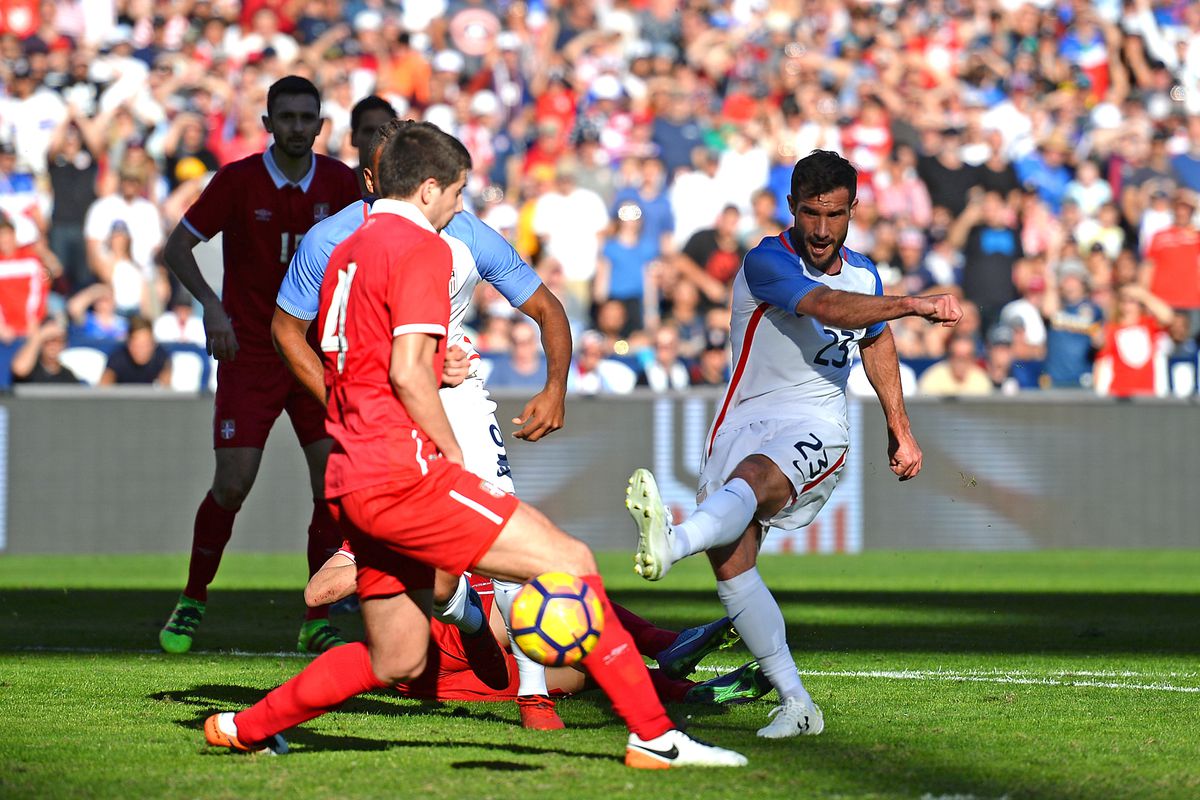 Soccer: U.S. Men's National International Friendly-Serbia at USA