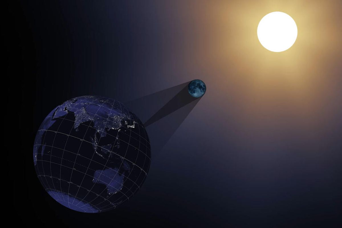 On July 21, there will be a full 90 minutes of totality as the moon's shadow sweeps across the country. The moon moves in front of the sun and briefly snatches it away from us.